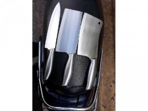 Combo 3 cây dao nhật inox nguyên khối.