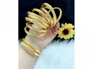 vòng cưới mạ vàng 24k