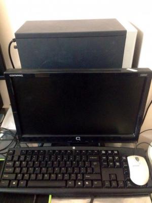 Bộ PC H61 Pentium G màn HP cho ae văn phòng.