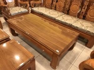 Bộ bàn ghế chạm đào , 8 món chân móc độc đáo