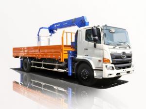 xe cẩu hino FG 6T4 gắn cẩu tadano