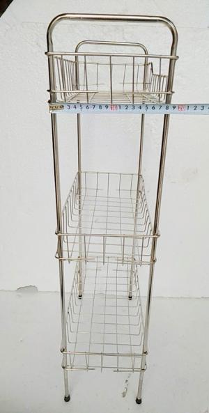 Kệ úp chén dĩa 3 tầng INOX- KL3T24