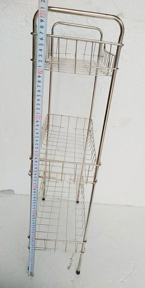Kệ úp chén dĩa 3 tầng INOX- KL3T24