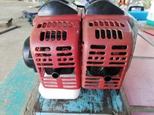 Đầu máy cắt cỏ 2 xi lanh tự chế