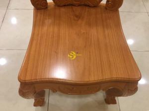 Bàn ăn louis gỗ gõ đỏ 8 ghế – BBA2610B