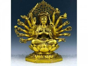 Tôn Tượng Phật Mẫu Chuẩn Đề 25 cm