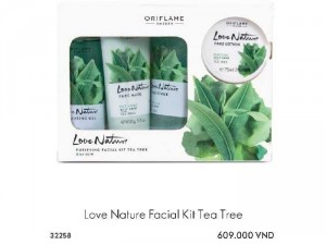Bộ Dưỡng Da Trà Xanh Love Nature 32258