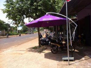 dù cafe sân vườn HGH 07