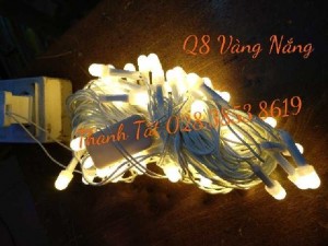 Dây Led Vàng Nắng Q8