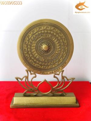 Mặt trống đồng đúc dk 20cm ,mẫu quà tặng mới nhất hiện nay