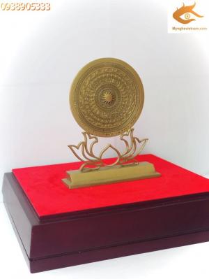 Mặt trống đồng đúc dk 20cm ,mẫu quà tặng mới nhất hiện nay