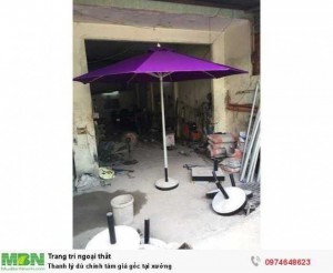 Thanh lý dù chính tâm giá gốc tại xưởng
