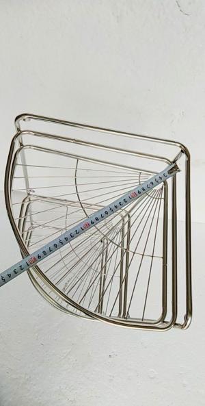 Kệ để góc nhà tắm INOX 3 tầng