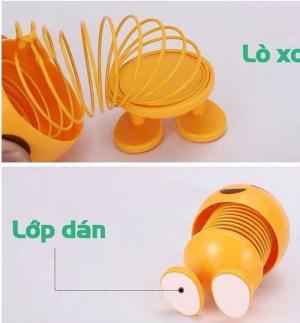 Emoji lò xo lắc đầu, thú nhún mặt cười cảm xúc dễ thương