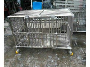 Chuồng chó inox 70*120*100