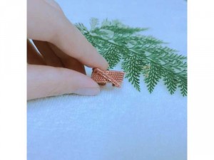 Nhẫn handmade quấn từ dây đồng