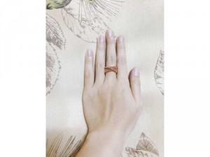 Nhẫn handmade quấn từ dây đồng