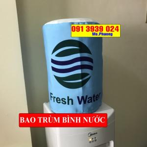 bao trùm bình nước nóng lạnh, bao trùm bình nước 19L, bao trùm bình nước lavie bán lẻ