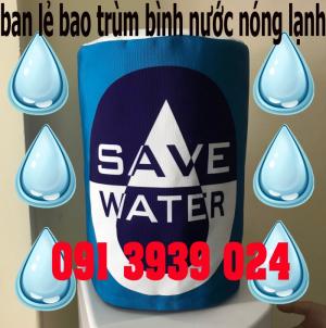 may và bán bao trùm bình nước nóng lạnh giá rẻ, bao trùm bình nước màu xanh
