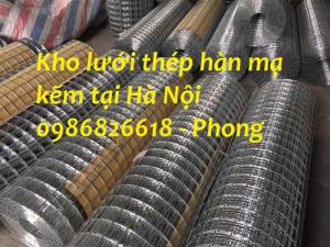 Kho lưới thép hàn mạ kẽm dây 2ly, 3ly dạng cuộn hàng có sẵn