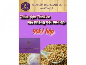 kẹo mầm đậu nành tăng vòng 1. hỗ trợ tăng cân, giảm cân