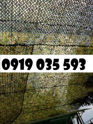 Lưới ngụy trang an toàn quân sự che phủ xe tăng pháo binh