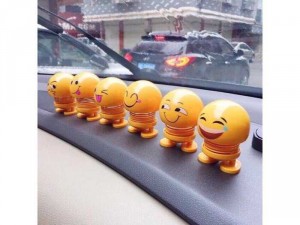 Thú icon moji mặt cười lò xo