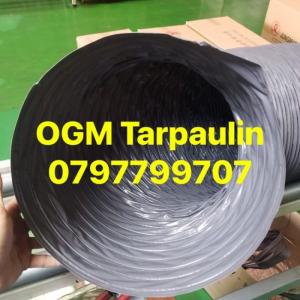 Ống gió mềm nhôm, Vải Tarpaulin, Vải Fiber đa dạng kích thước từ 75mm đến 500mm