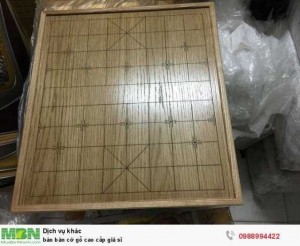 Bán Bàn Cờ Gỗ Cao Cấp Giá Sỉ