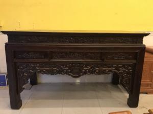 Bàn thờ ngũ phúc gỗ gụ