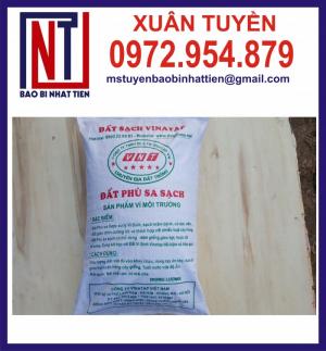 Bao đựng đất sạch, phân trùn quế