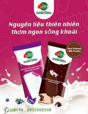 KEM VIỆT QUẤT PHỦ SỮA VÀ SÔCÔLA