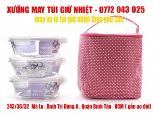 Địa chỉ may túi giữ nhiệt theo yêu cầu