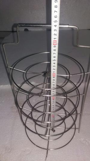 TÊN SẢN PHẨM: GIÁ ĐỰNG DĨA 4 NGĂN INOX - KD01I