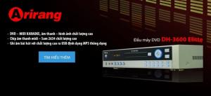 Đầu Arirang DH-3600 Elite karaoke 5 số Bảo hành chính hãng: 12 tháng, giao hàng tận nơi và có nhân viên hướng dẫn sử dụng miễn phí.