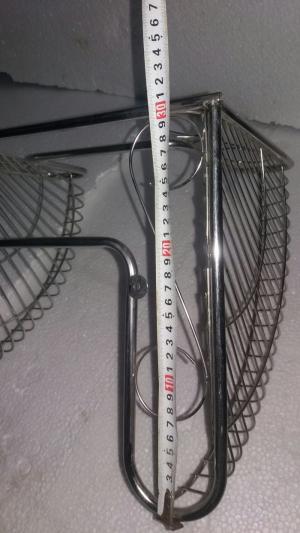 Kệ Góc Sole 2 Tầng Nhà Tắm-Kệ Để Gia Vị Inox-Gol2T 2530