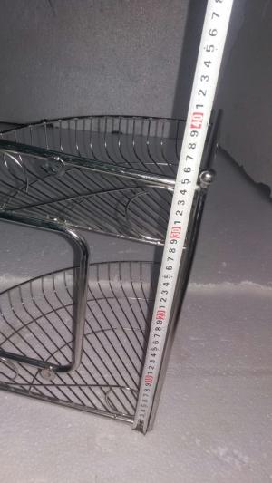 Kệ Góc Sole 2 Tầng Nhà Tắm-Kệ Để Gia Vị Inox-Gol2T 2530