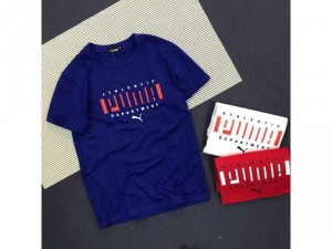 Áo thun nam cao cấp cổ tròn xuất khẩu Puma có size lớn trên 80kg
