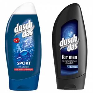 Sữa tắm gội 2in1 Dusch Das for Men xách tay từ Đức