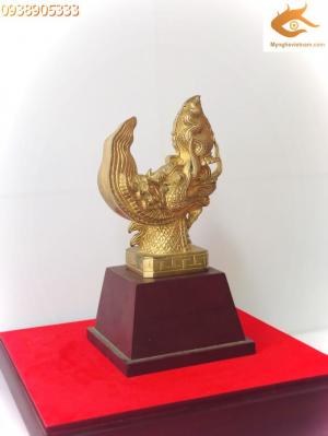 Tượng đầu rồng thời Lý cao 15cm
