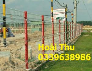 Nhận thi công lắp đặt hàng rào mạ kẽm, lưới sơn tĩnh điện, hàng rào bọc nhựa