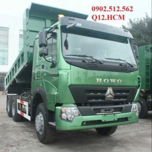 Siêu Phẩm Xe Ben Howo 3 Chân V7g 2019 thùng vuông