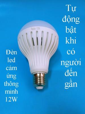 Bóng đèn thông minh cảm ứng người 12W