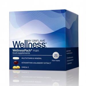 Thực phẩm bảo vệ sức khỏe WellnessPack man - Xuất xứ : ANH QUỐC