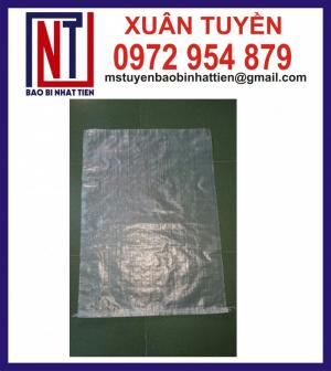 Bao PP dệt trắng trong đựng phân bón, gạo