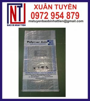 Bao PP dệt trắng trong đựng phân bón, gạo