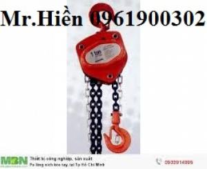Thiết bị công nghiệp pa lăng xích kéo tay cho nhà xưởng