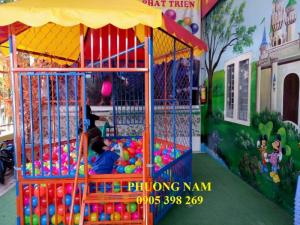 Nhà banh liên hoàn khu vui chơi giá rẻ