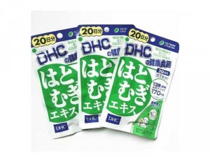 Viên uống hỗ trợ trắng da Coix Extract DHC 20 viên