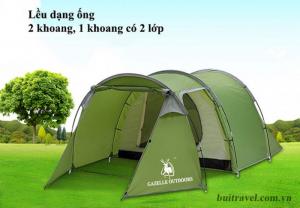 Lều dã ngoại dang ống gazelle outdoors